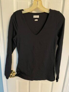 Black Aritzia Contour Splendid Crew Longsleeve
